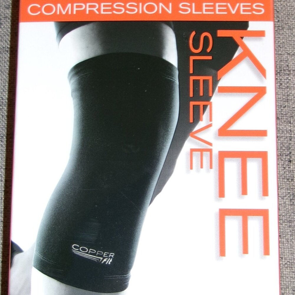 Copper Fit Freedom Knee Compression Sleeve-Medium NEW